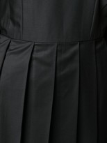 Thumbnail for your product : Natasha Zinko Glove-Cuff Pleated Skirt Midi Dress