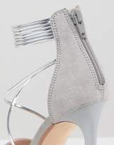 Thumbnail for your product : Office Hollywood Grey Heeled Sandals