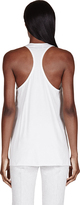 Thumbnail for your product : 3.1 Phillip Lim White Embellished Racerback Tank Top