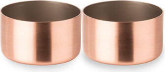 Mauviel M'PASSION Copper & Stainless Steel 2-Piece Souffle Mold Set