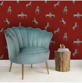 Thumbnail for your product : Tempaper Zebras In Love Removable Wallpaper