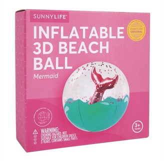 Sunnylife 3D Inflatable Beach Ball - Mermaid