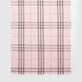Thumbnail for your product : Burberry Lightweight Monogram and Check Wool Silk Scarf