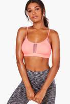 Thumbnail for your product : boohoo Gracie Fit Mesh Sports Bra