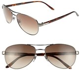 Thumbnail for your product : Gucci 58mm Aviator Sunglasses