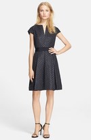 Thumbnail for your product : Ted Baker 'Carice' Metallic Jacquard Dress