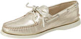 Thumbnail for your product : Sperry Women's Metallic A/O Leather Boat Shoe