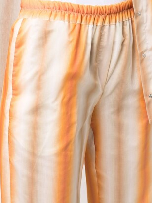 Roseanna Stripe-Print Elasticated-Waist Trousers