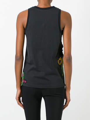 3.1 Phillip Lim floral embroidered tank top