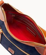 Thumbnail for your product : Dooney & Bourke Suede Small Hobo
