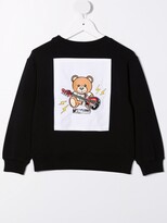 Thumbnail for your product : MOSCHINO BAMBINO Teddy Bear Print Sweater
