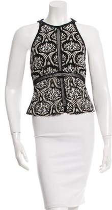 Yigal Azrouel Acanthus Lace Top w/ Tags