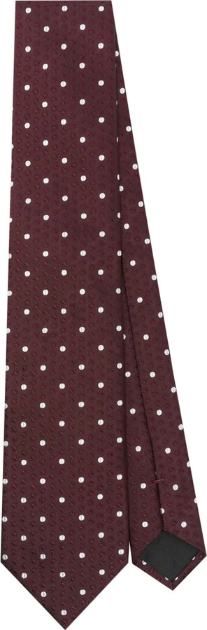 Dolce & Gabbana Polka Dot-Jacquard Tie