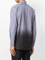 Thumbnail for your product : Ann Demeulemeester colour gradient striped shirt