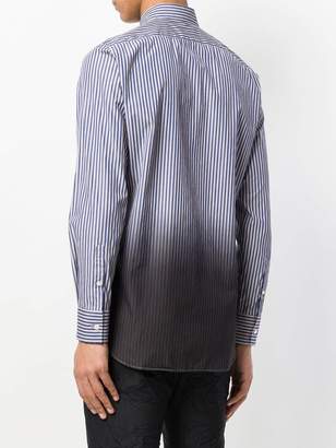 Ann Demeulemeester colour gradient striped shirt