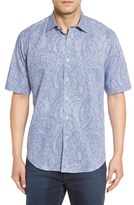 paisley short sleeve shirts for men - ShopStyle