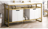 Thumbnail for your product : James Martin Furniture Boston 63" Double Bathroom Vanity