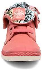Palladium Kids's Baggy Lo Lp K Zip-up Ankle Boots in Pink