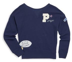 Ralph Lauren Girl's Varsity Sweatshirt