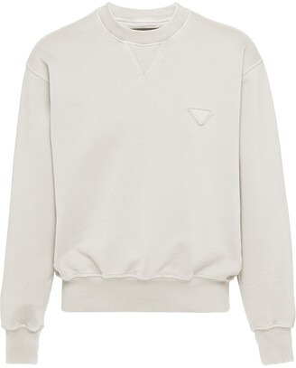 prada logo sweatshirt