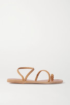 Thumbnail for your product : Ancient Greek Sandals Eleftheria Braided Leather Sandals - Neutral