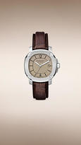 Thumbnail for your product : Burberry The Britain Bby1201 43mm Automatic