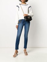 Thumbnail for your product : Elisabetta Franchi Chain Detail Skinny Jeans
