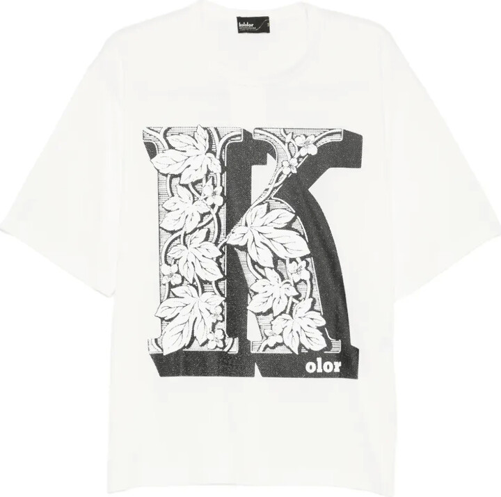 Kolor logo-print T-shirt