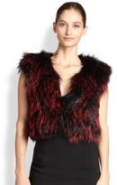 Thumbnail for your product : Milly Fox Fur Vest