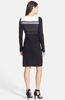 Thumbnail for your product : Ivanka Trump Colorblock Sweater Dress