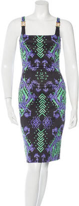 Versace Sleeveless Printed Dress