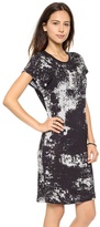 Thumbnail for your product : Just Female Earth Print T-Shirt Dress