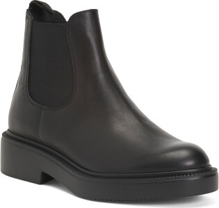 TJMAXX Leather Chelsea Booties For Women