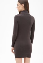 Thumbnail for your product : Forever 21 Turtleneck Sweater Dress