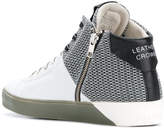 Thumbnail for your product : Leather Crown color block sneakers