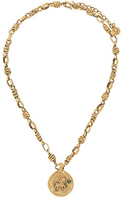 Goossens Talisman Sagittarius mini medal necklace