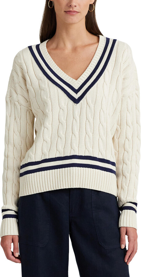 Knitted Sweater Ralph Lauren Women's Cricket Sweater Lauren