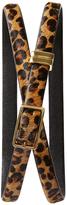 Thumbnail for your product : Banana Republic Leopard Haircalf Skinny Belt