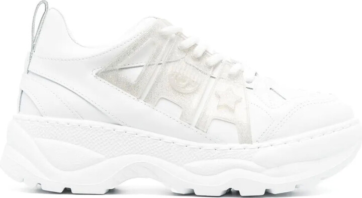 Chiara Ferragni Tonal Panelled Sneakers