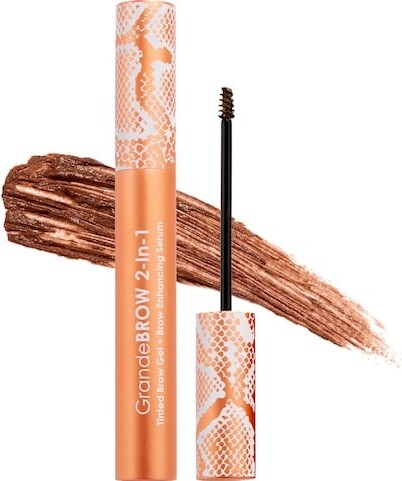 Grande Cosmetics GrandeBROW 2-In-1 Tinted Brow Gel + Brow Enhancing Serum - Medium Womens