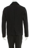 Thumbnail for your product : Christian Dior Double-Breasted Wool-Blend Peacoat