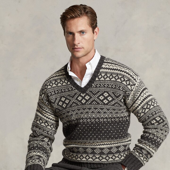 Ralph Lauren Fair Isle Wool Sweater - ShopStyle