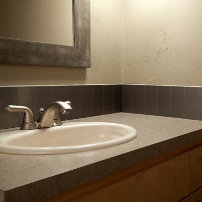 Aspect Peel and Stick 3in x 6in Short Grain Metal Tile 15 Sq Ft Kit