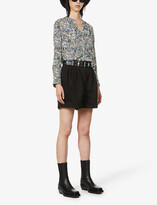Thumbnail for your product : Zadig & Voltaire Tink Kaleido floral-print woven shirt