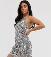 asos edition starburst midi dress with fringe