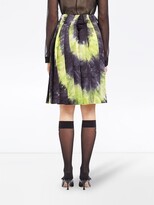 Thumbnail for your product : Prada Tie-Dye Pleated Skirt