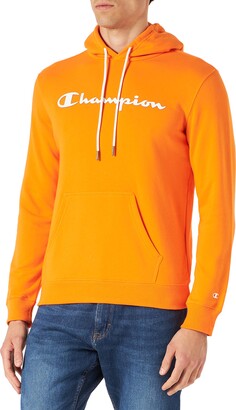 Champion Men's American Classics Big Logo Hooded Sweatshirt - ShopStyle  Jumpers & Hoodies
