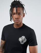 Thumbnail for your product : Versace Jeans T-Shirt In Black With Logo