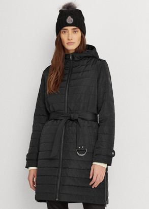 Ralph Lauren Belted Quilted Jacket - ShopStyle