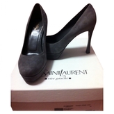 Thumbnail for your product : Yves Saint Laurent 2263 YVES SAINT LAURENT Grey Heels